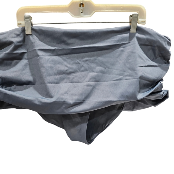 Skims Swim Fold Over Bikini Bottoms In Gunmetal Size 4X NWT - Picture 1 of 8